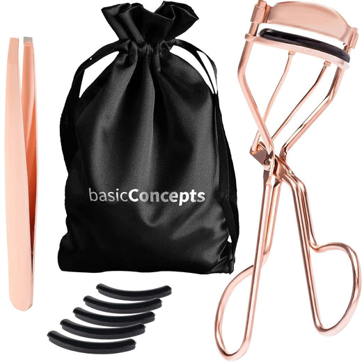 Eyelash Curlers Kit (Rose Gold)