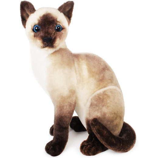 Viahart Stefan The Siamese Cat |14 Inch Stuffed Animal Plush