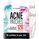 Basic Concepts 100% All-Natural Pimple & Blemish Patches (120 PACK)