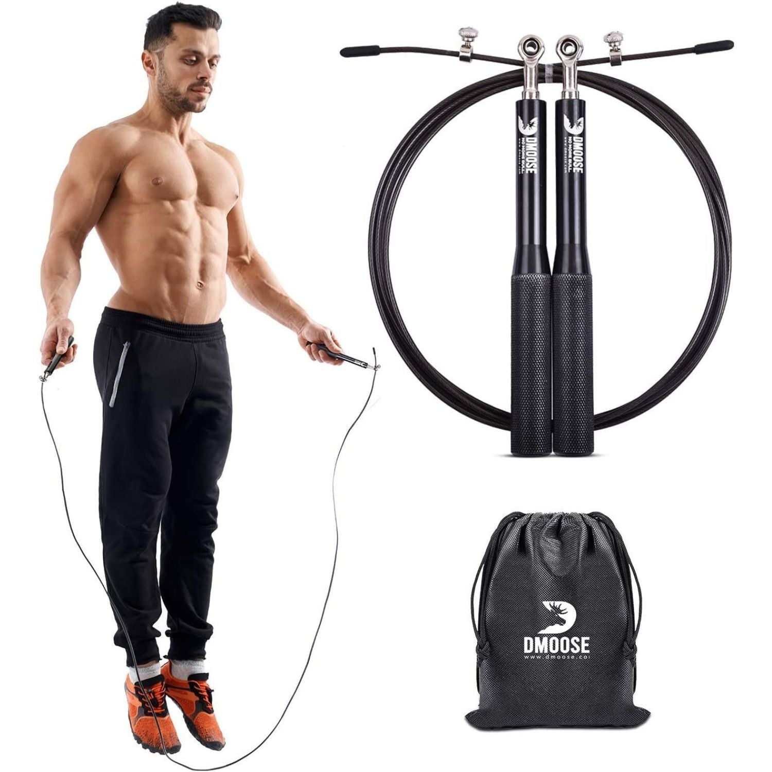 DMoose Jump Rope - Cardio Jumping Rope