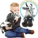 Viahart Patrick the Pygmy Goat |18 Inch Stuffed Animal Plush