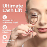 Eyelash Curlers Kit (Rose Gold)