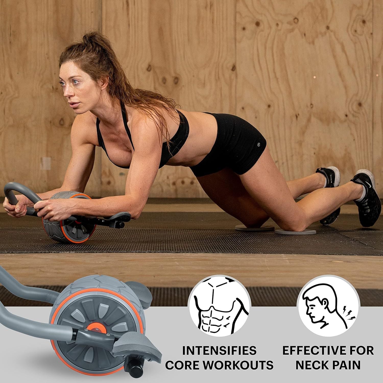 DMoose Fitness Ab Roller Wheel