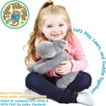 Viahart Huck The Hippo |12 Inch Stuffed Animal Plush