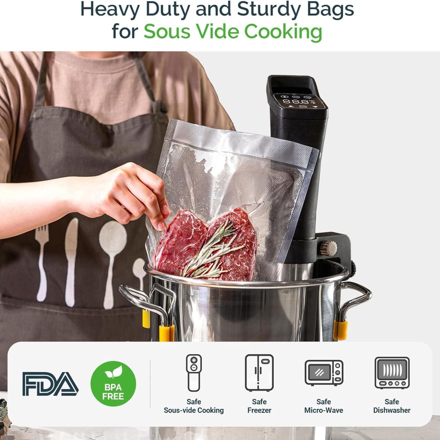 Geryon Vacuum Sealer Bags