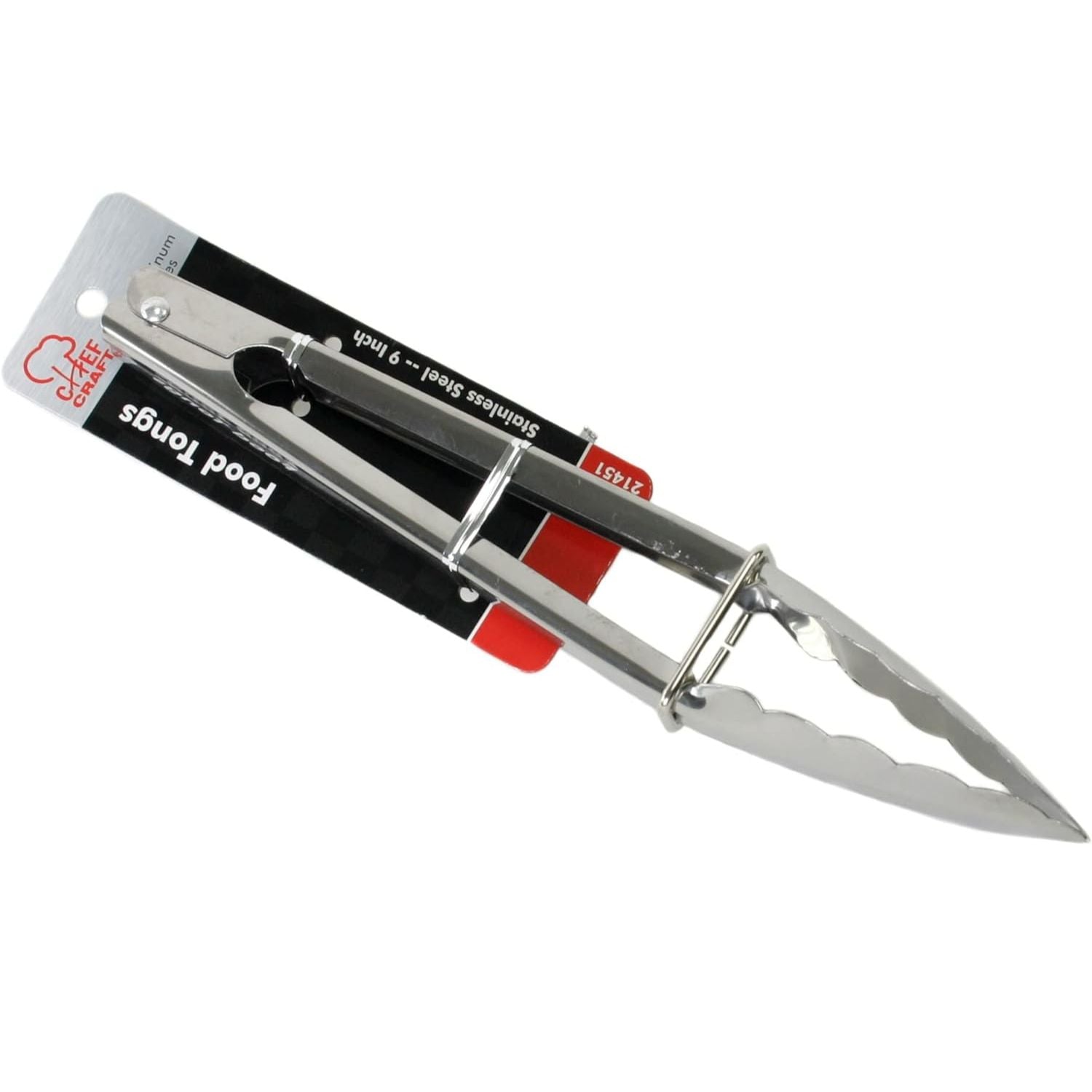 Chef Craft Stainless Steel Tongs