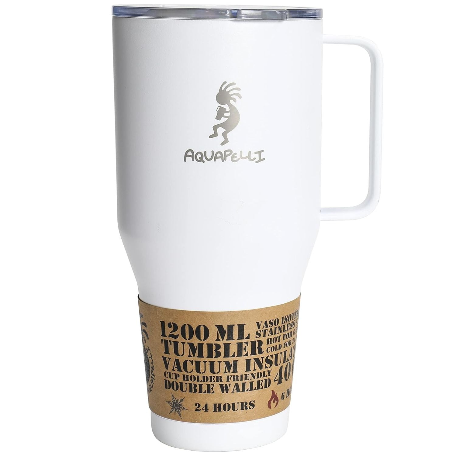 Vacuum Insulated Tumbler with Handle | 40 oz