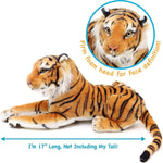 Viahart Arrow The Tiger | 17 Inch Stuffed Animal Plush