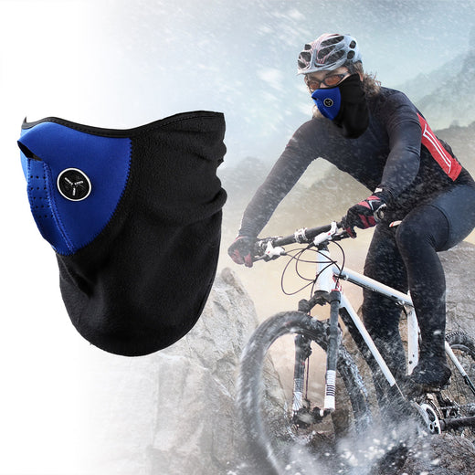 Sleek Club - Half Face Mask Breathable Windproof Dustproof Neck Warmer for Bike Motorcycle Racing