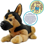Viahart Gretchen The German Shepherd |15 Inch Stuffed Animal Plush