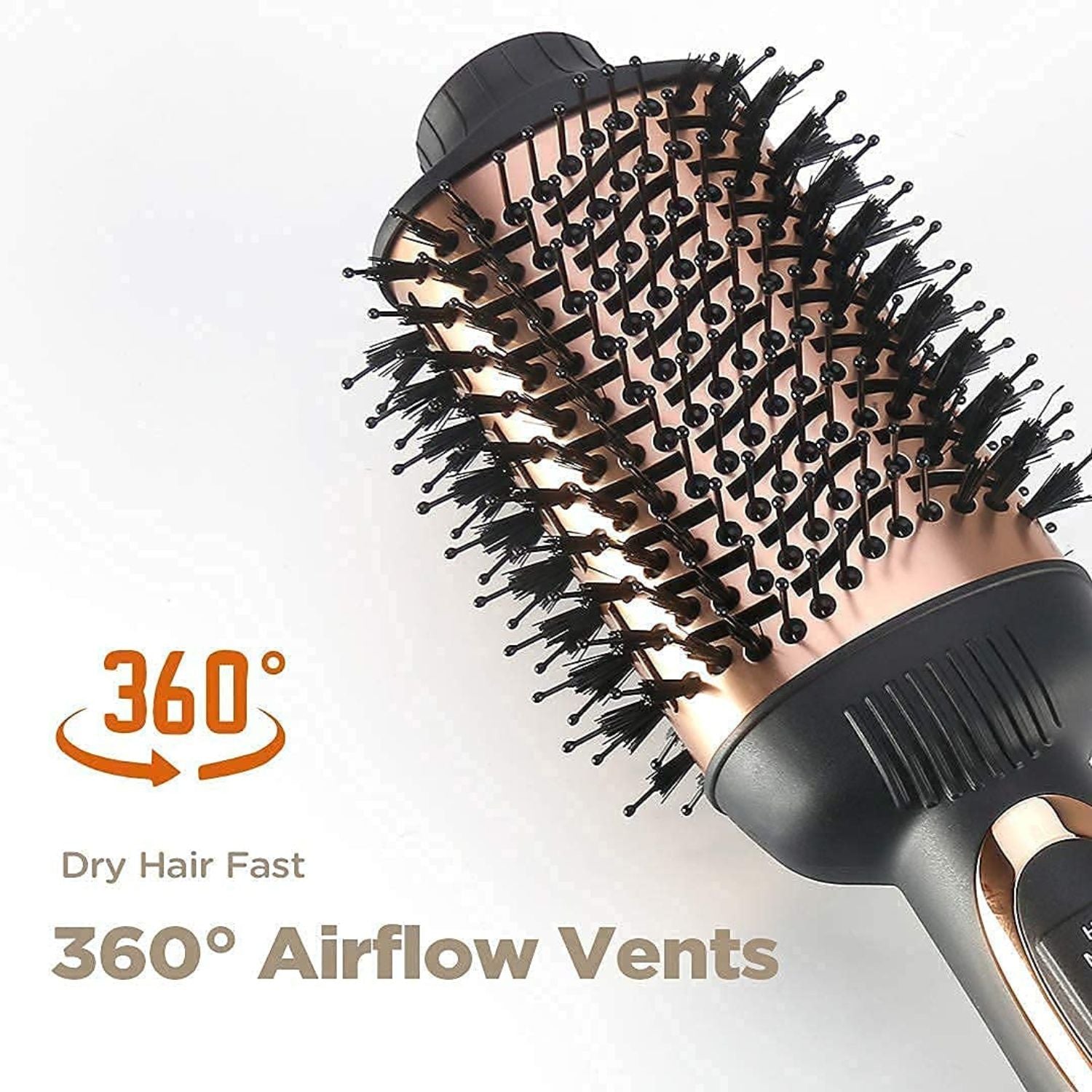Miropure Professional 2-in-1 Hot Air Blow Dry Brush