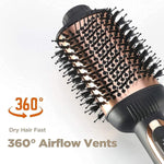 Miropure Professional 2-in-1 Hot Air Blow Dry Brush