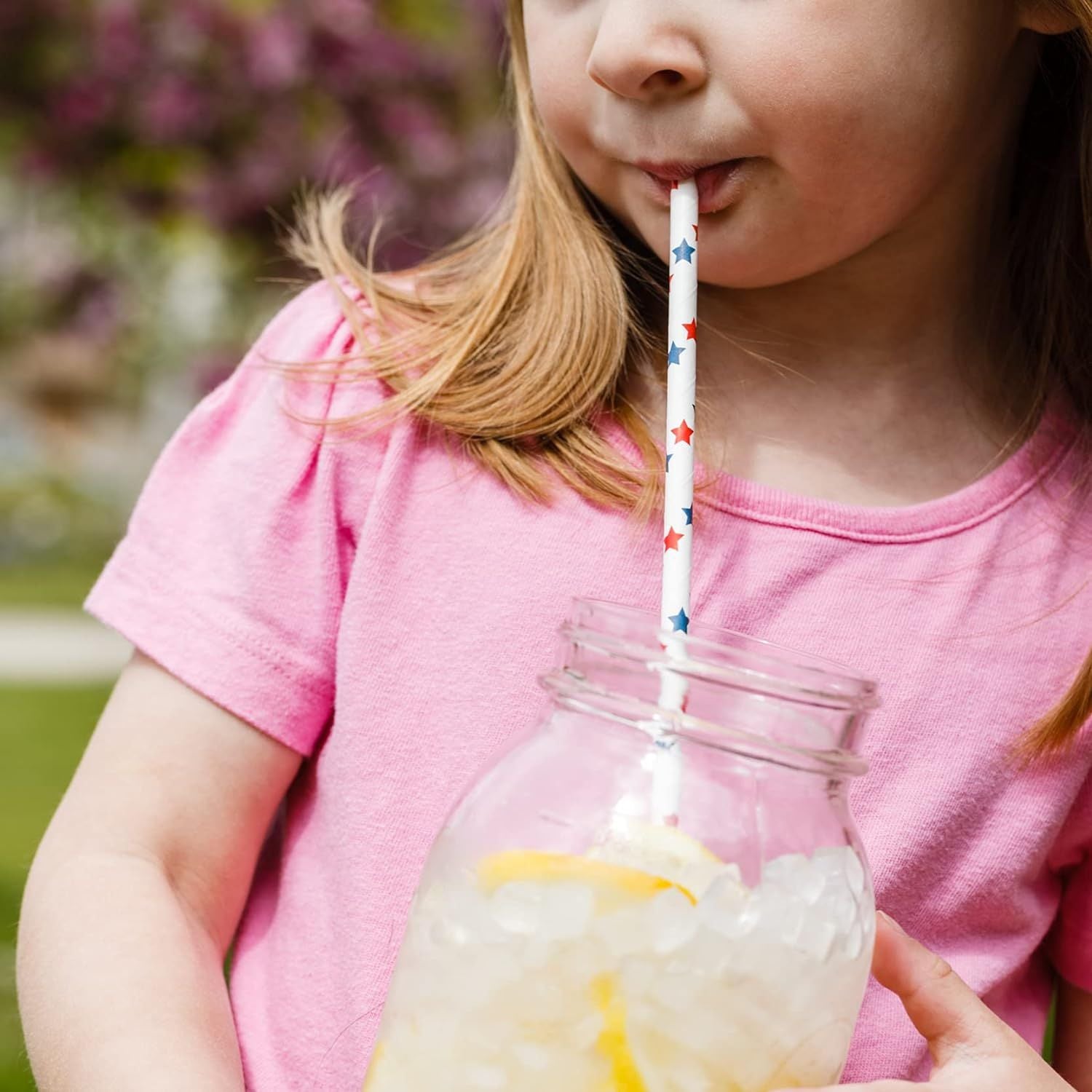 Chef Craft Eco Patriotic Paper Straws | 25 Pcs