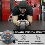 DMoose Fitness Ab Roller Wheel