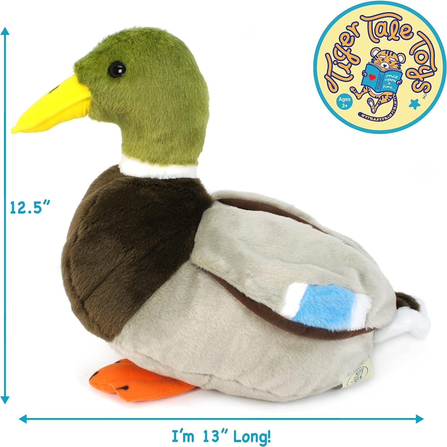 Viahart Dakota The Duck |13 Inch Stuffed Animal Plush