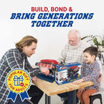 Playz V8 Combustion Engine Model Building Kit