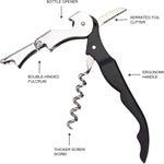 Chef Craft Corkscrew with Foil Cutter and Bottle Opener