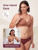 Momcozy Seamless Ultra Nursing Bra