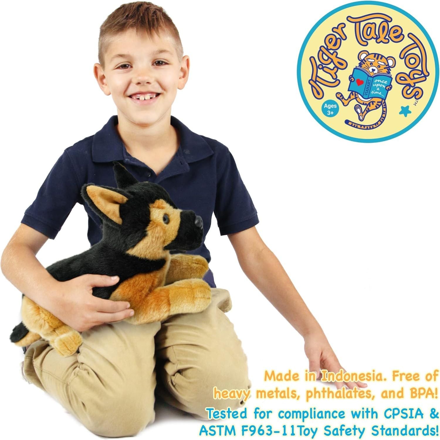 Viahart Gretchen The German Shepherd |15 Inch Stuffed Animal Plush