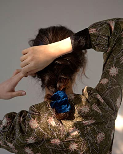 Basic Concepts Velvet Scrunchies for Hair | 6Pcs