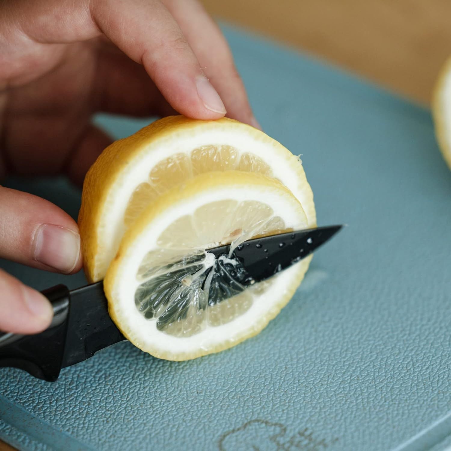 Chef Craft Wheat Straw Cutting Board and Knife Set