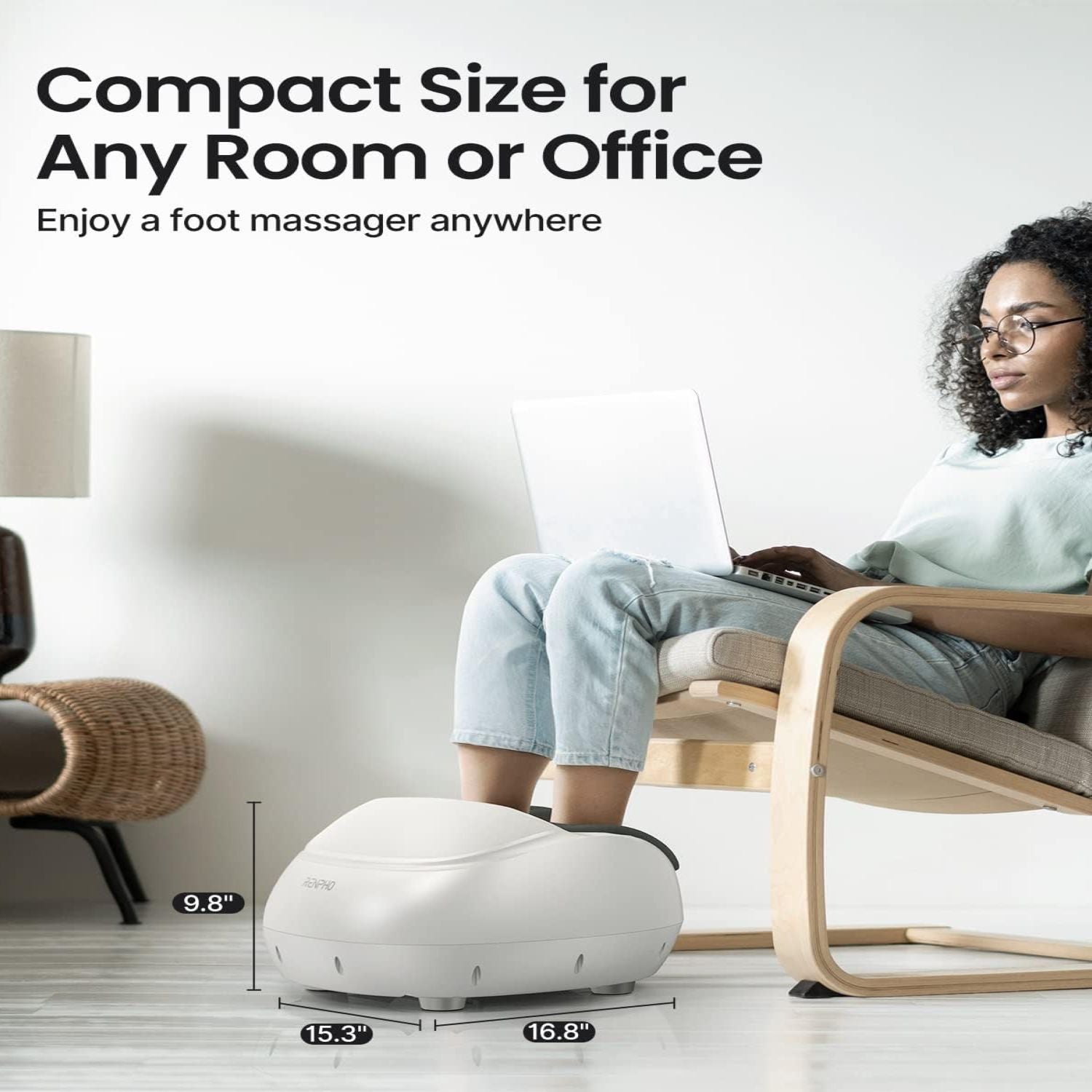 Renpho Feet Massager Machine with Heat