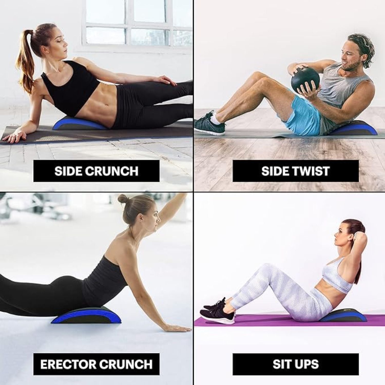 DMoose Ab Mat for Core Stability & Strengthening Workouts