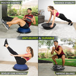 ProsourceFit Balance Trainer Stability Exercise Half Ball