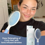 Osensia Hair Brush for Thick Hair with Ionic Minerals