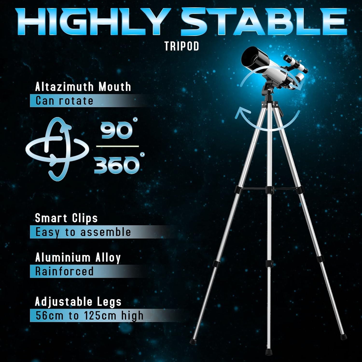 Telescope for Beginners (400 x 70mm) |120X Magnification Telescope