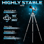 Telescope for Beginners (400 x 70mm) |120X Magnification Telescope