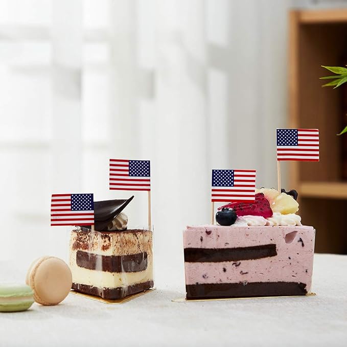 Chef Craft Select USA Flag Toothpicks | 50 Pcs