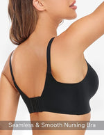 Momcozy Seamless Ultra Nursing Bra