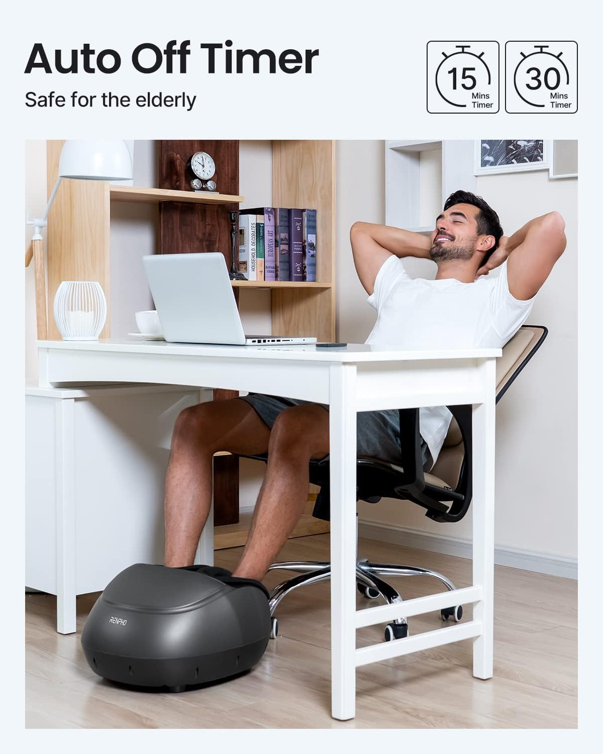 Renpho Feet Massager Machine with Heat