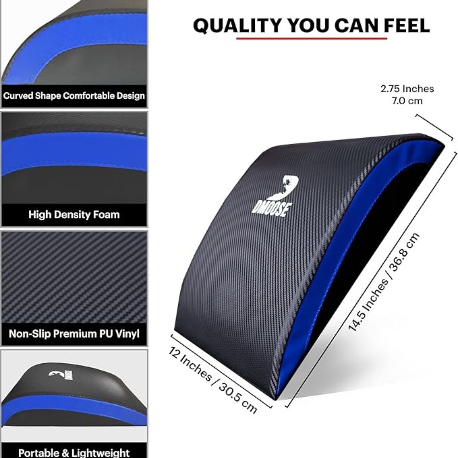 DMoose Ab Mat for Core Stability & Strengthening Workouts