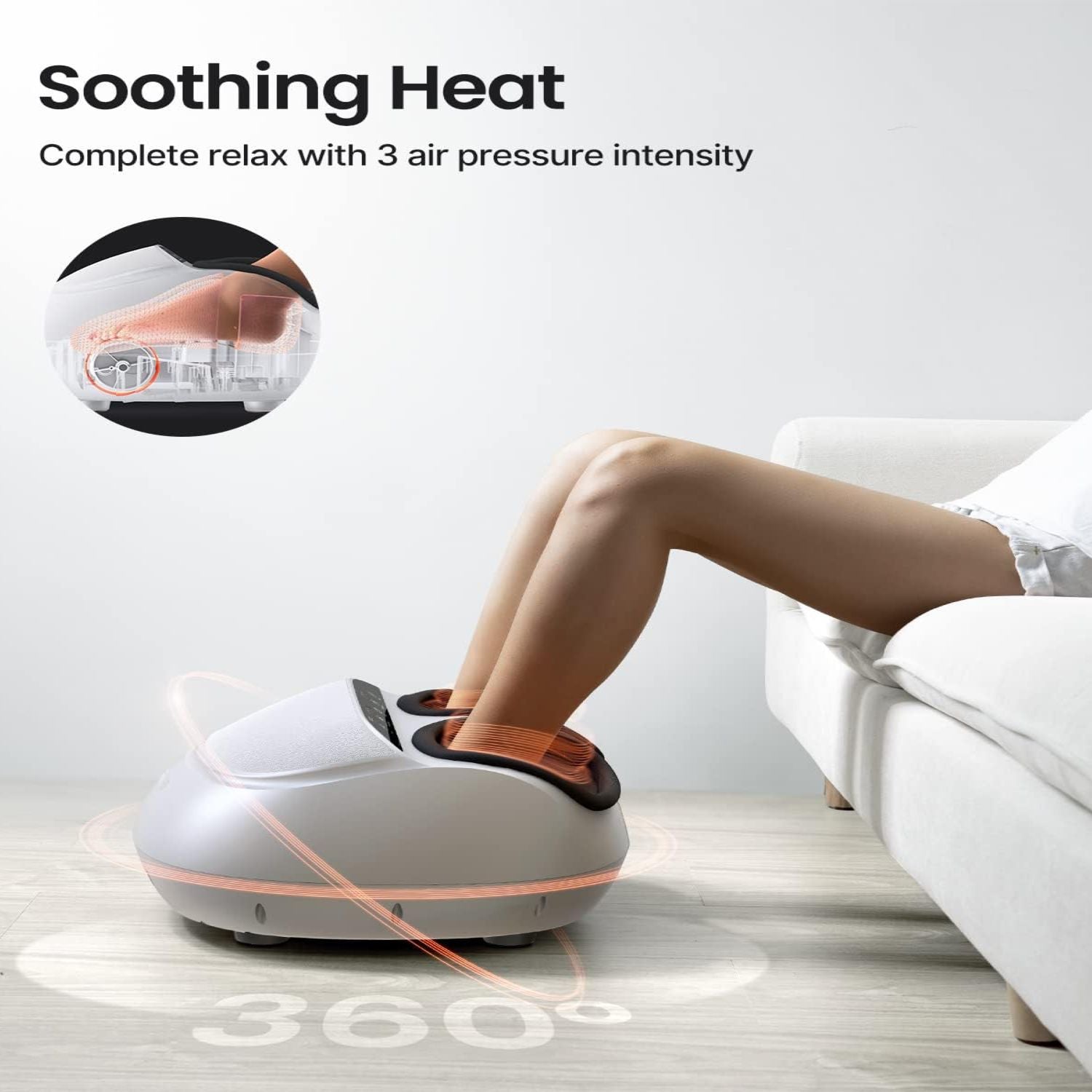 Renpho Feet Massager Machine with Heat