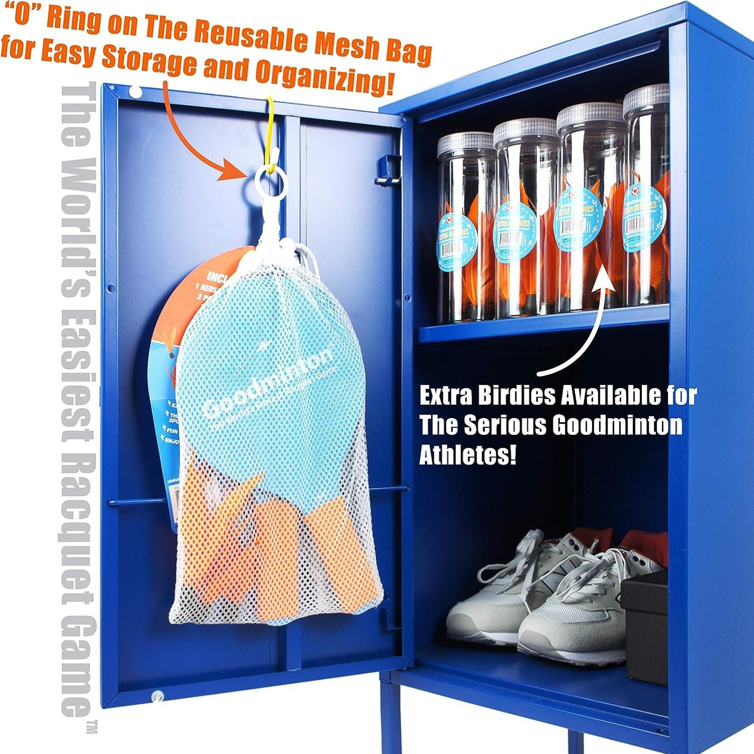 Viahart Goodminton - The World's Easiest Racquet Game