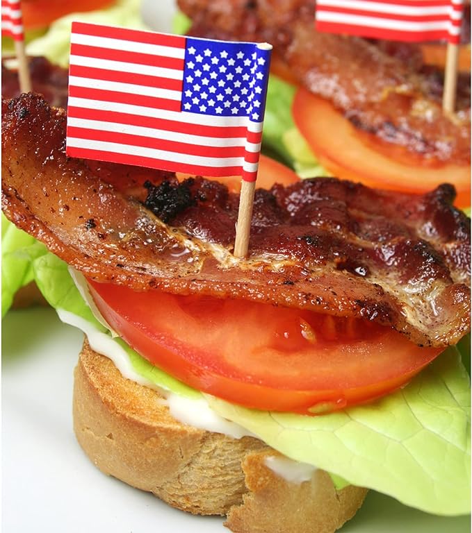 Chef Craft Select USA Flag Toothpicks | 50 Pcs