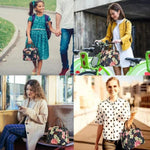 Lokass Lunch Bag Insulated Water-Resistant Thermal Bag | Peony Blue