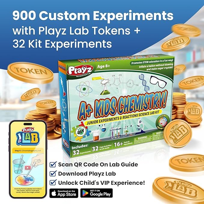 Playz A+ Kids Chemistry Set