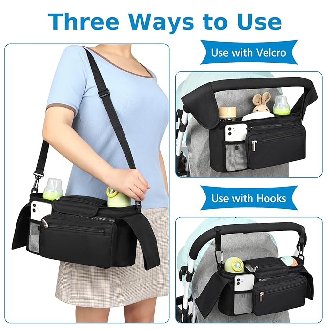 Momcozy Universal Baby Stroller Organizer
