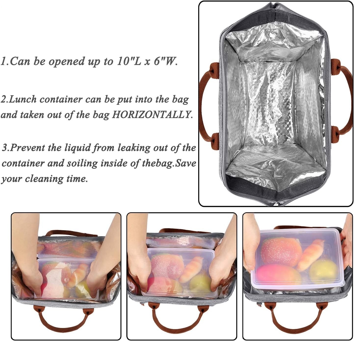 Lokass Insulated Tote Lunch Bag