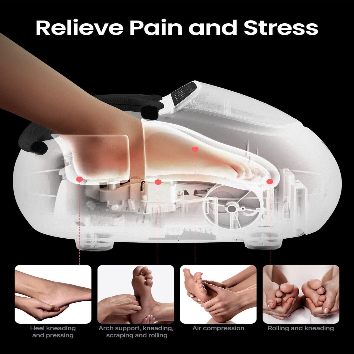 Renpho Feet Massager Machine with Heat