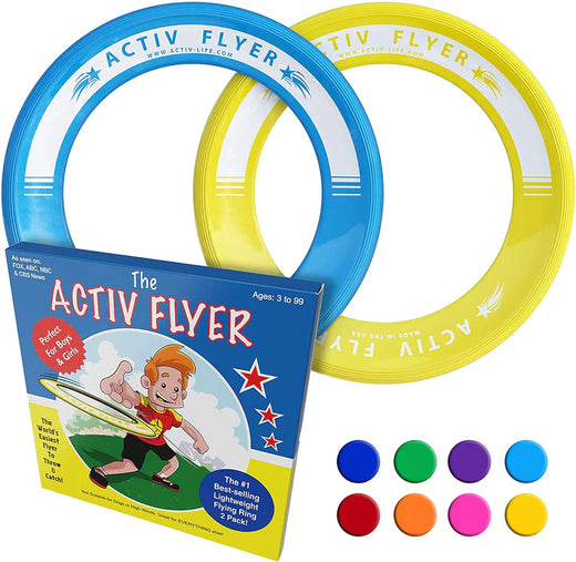 Activ Life Kid’s Flying Rings (2Pack)
