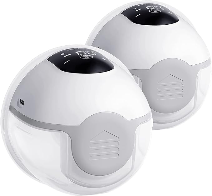 Momcozy M1 Breast Pump - 12-in-1 Hands-Free Single Breast Pump | 27mm