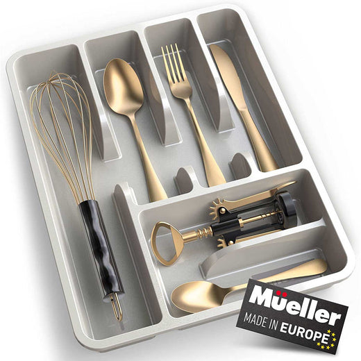 Mueller Flatware Kitchen Drawer Organizer