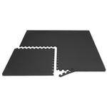 ProsourceFit Exercise Puzzle Mat ½ inch, 24 SQ FT - 6 Tiles