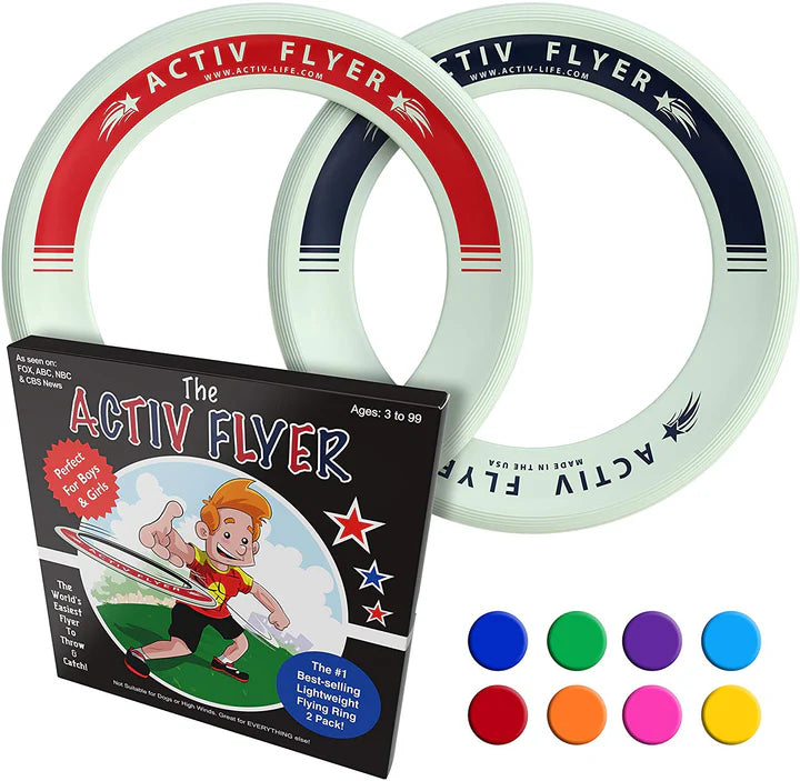 Activ Life Kid’s Flying Rings (2Pack)