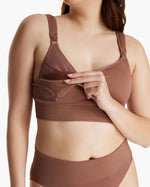MomCozy Lycra All Day Wear 4-in-1 Pumping Bra