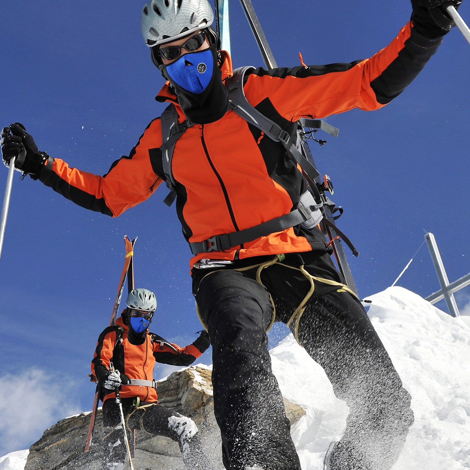 Sleek Club - Half Face Mask Breathable Windproof Dustproof Neck Warmer for Bike Motorcycle Racing